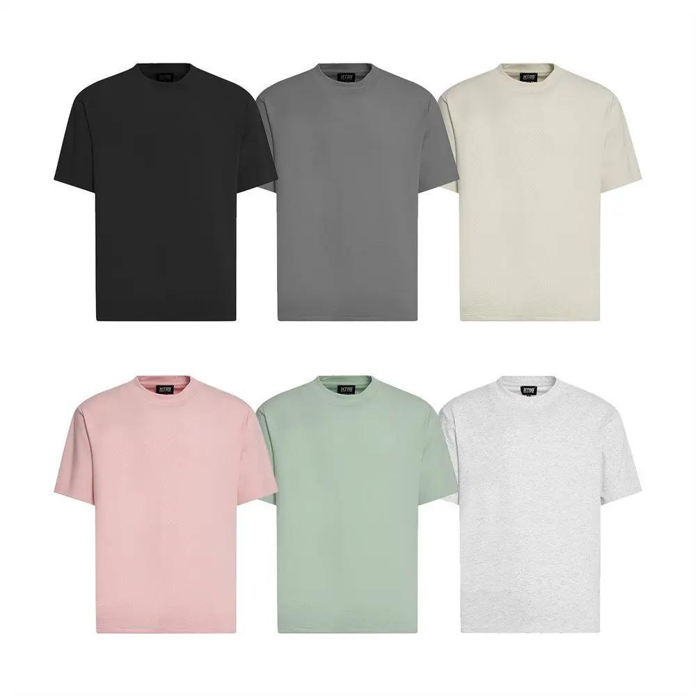 Clothsi Men’s Trendy Brand T-Shirt – Loose Fit Pullover Short Sleeve Bottoming Shirt, Soft Polyester Fabric, Simple Casual Design for Youth & Adults Clothsi
