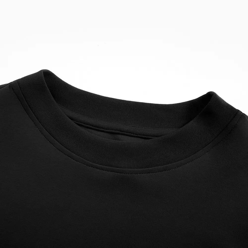 Clothsi Men’s Trendy Brand T-Shirt – Loose Fit Pullover Short Sleeve Bottoming Shirt, Soft Polyester Fabric, Simple Casual Design for Youth & Adults Clothsi